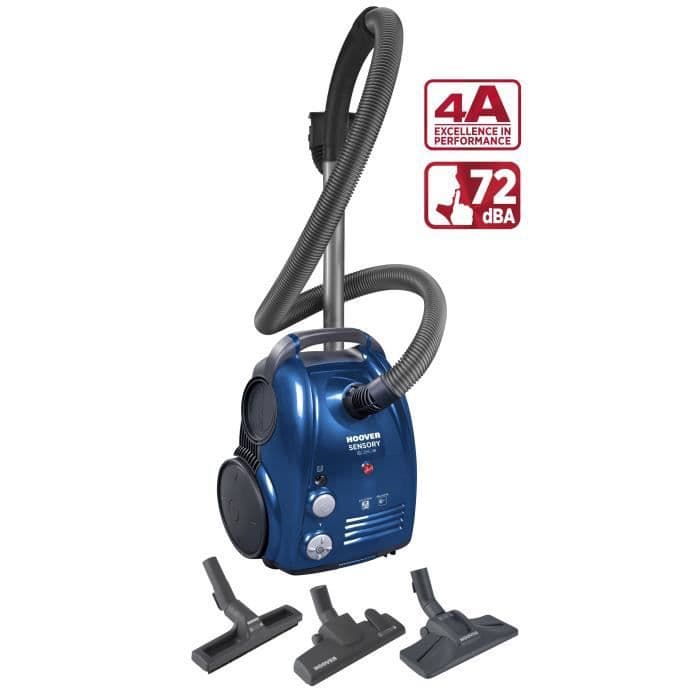 HOOVER SN70_SN76 Canister støvsuger med højtydende taske AAAA-72dB-parket