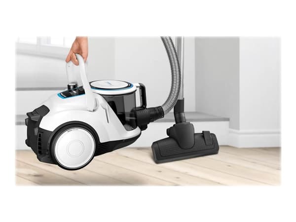 Bosch Serie | 6 BGC41LSIL ProSilence - Dammsugare - med behållare - utan påse - vit