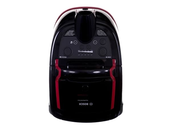 Bosch Serie 4 BWD421POW, 2100 W, Cylinderdammsugare, Torr&våt, Kombinationsspis, HEPA, Svart, Röd