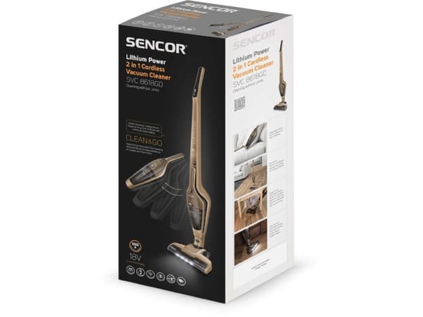 Sencor SVC 8618GD vertical vacuum cleaner