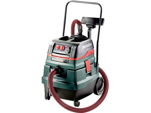Metabo ASR 50 M SC, Kuiva ja märkä, Musta, Vihreä, Hopea, 50 L, 61 l/s, 248 kPa, 8 m