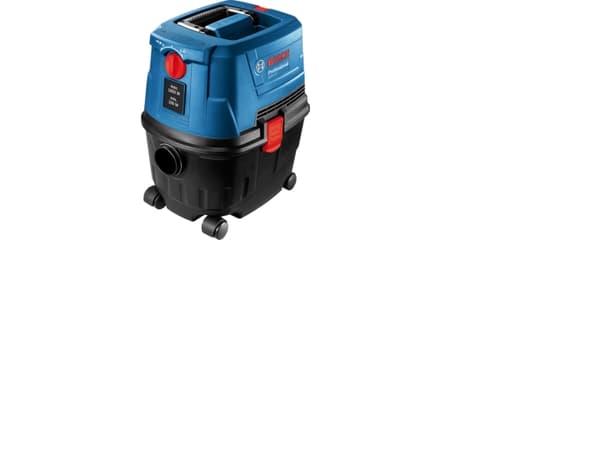 Bosch GAS 15, 1100 W, Tynnyri-imuri, Kuiva ja märkä, Yhdistelmä, 15 L, Musta, Sininen