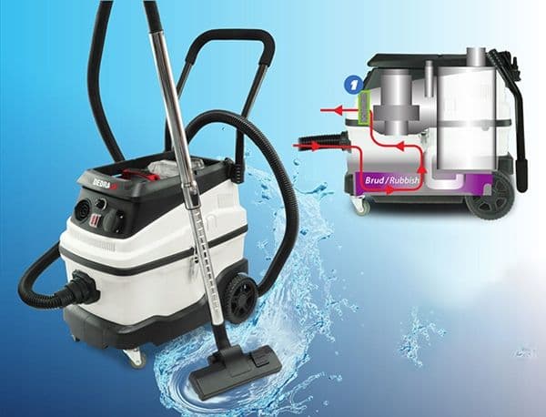Ammattimainen teollisuusimuri Dedra DED6603, 1600W, 30L