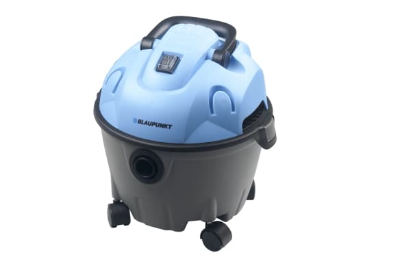 Blaupunkt VCI201, 1200 W, Sylinteripölynimuri, Kuiva ja märkä, 10 L, HEPA, 80 dB musta, Sininen