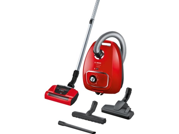 Bosch Serie | 4 ProAnimal BGLS4PET2 - Dammsugare - med behållare - påse - svart/tornadoröd