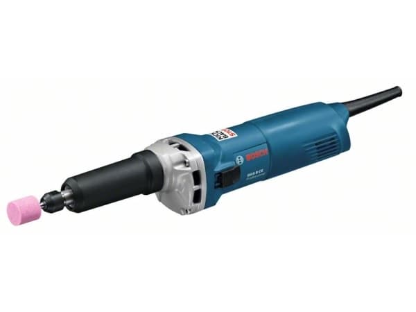 Blå Bosch 750W ligesliber ggs 8 ce