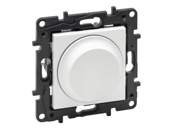 Legrand Rotary dimmer Legrand Niloe Step 863152 for incandescent lamps and halogen 5-300W white