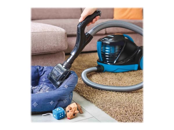 Polti Forzaspira Lecologico Aqua Allergy Turbo Care - Dammsugare - med behållare - vattenfiltrering Svart, Blå