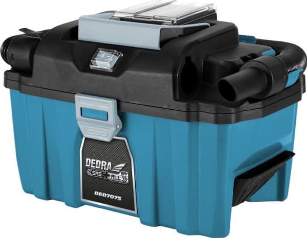 Dedra Vacuum cleaner, suitcase, battery 18V, 10l, 9kPa