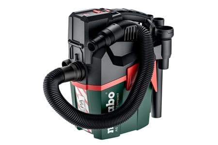 Metabo AS 18 HEPA PC Compact - Dammsugare - portabel - med/utan påse - inget batteri, ingen laddare