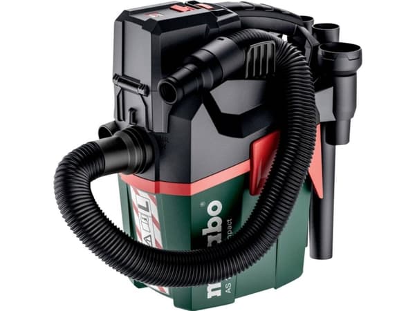 Metabo AS 18 L PC COMPACT - Dammsugare - portabel - med/utan påse - inget batteri, ingen laddare