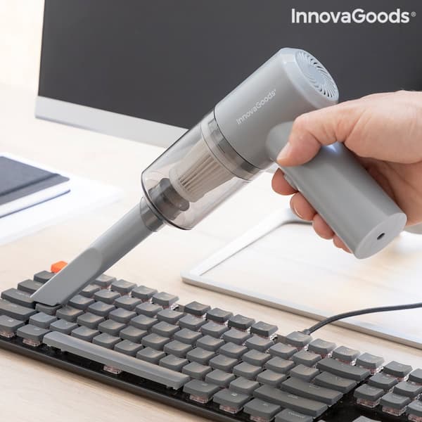 Mini Trådlös Laddningsbar Handdammsugare Recuum InnovaGoods