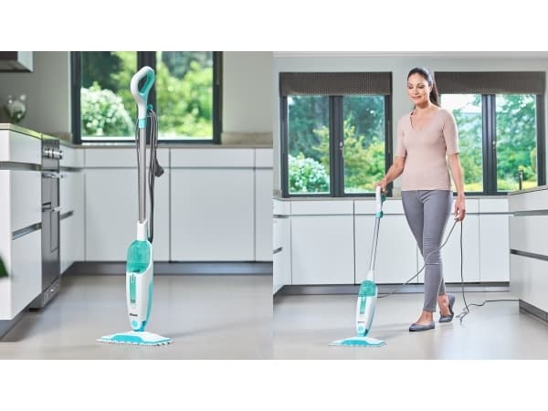Shark S1000, Bærbar damprenser, 0,375 l, Mynte, Hvit, 5,5 m, 1050 W, 5 stang