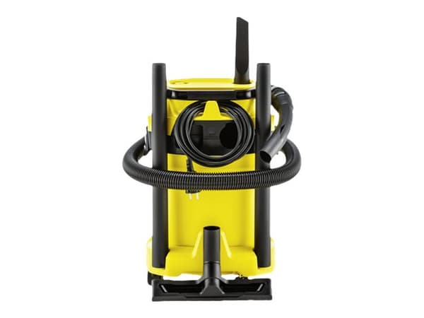 Kärcher WD 3 V-17/4/20, Kuiva ja märkä, Musta, Keltainen, Fleece, Rotaatio, Muovi, 17 L