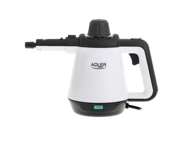 Adler | Damprenser | AD 7038 | Effekt 1200 W | Damptrykk 3,5 bar | Vannbeholderkapasitet 0,45 L | Hvit/Sort Sort, Hvit