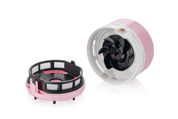 Peach Mini PA105 - Støvsuger - table top - uten pose - pastellrosa - ingen batteri