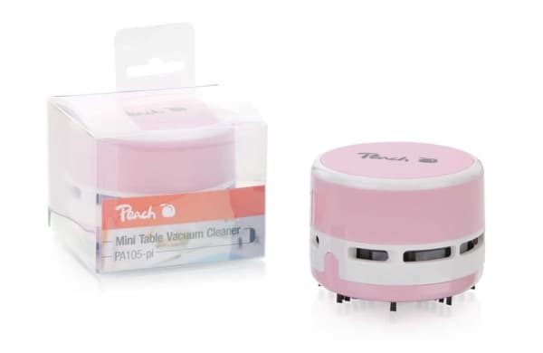 Peach Mini PA105 - Støvsuger - table top - uten pose - pastellrosa - ingen batteri