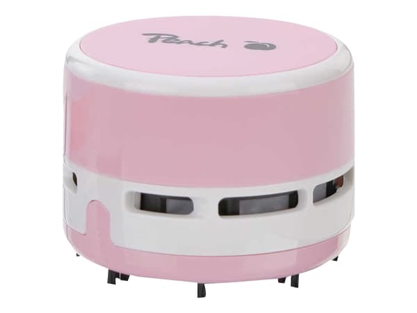 Peach Mini PA105 - Støvsuger - table top - uten pose - pastellrosa - ingen batteri Rosa, Hvit