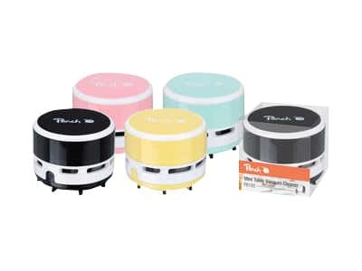 Peach Mini Table Vacuum Cleaner PA105 - Dammsugare Svart, Vit