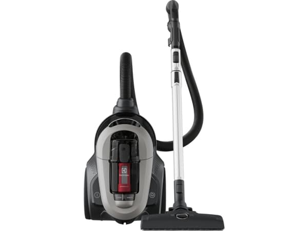 Electrolux EL61A4UG, Pussiton, Harmaa, 9 m, Liuku, 2 renkaita, Kuiva