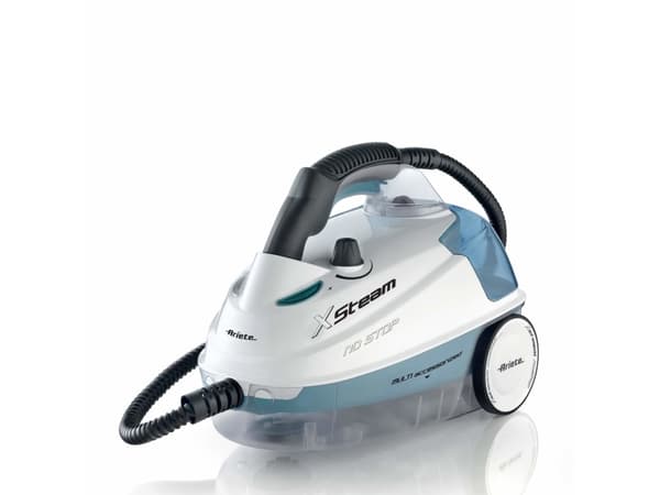 Ariete 4147/02, Cylinderångtvätt, 1,1 l, Blå, Grå, Vit, Knappar, Rotations-, 6 m, 600 ml