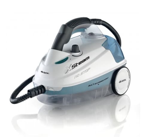Ariete 4147/02, Cylinderångtvätt, 1,1 l, Blå, Grå, Vit, Knappar, Rotations-, 6 m, 600 ml Blå, Grå, Vit