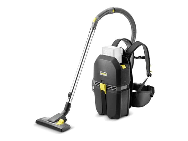 Kärcher Professional BVL 5/1 Bp - Dammsugare - ryggsäck - med/utan påse - svart - inget batteri, ingen laddare