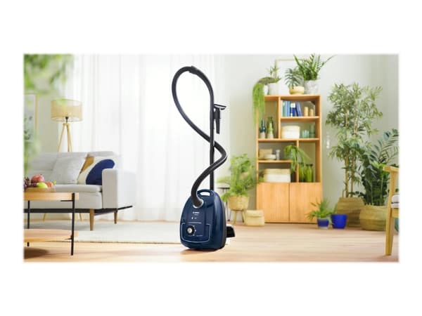 Bosch Serie 4 BGD38BU2, 600 W, Tynnyri-imuri, Kuiva, Pölypussi, 4 L, Suodatus
