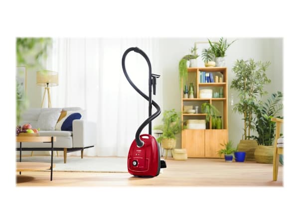 Bosch Serie 4 BGD38RD1H, 600 W, kuivausrumpu, kuivausrumpu, kuivausrumpu, 4 L, mikro