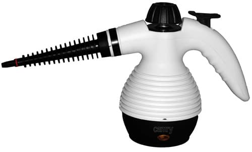 Camry Premium CR 7021, Kannettava höyrypesuri, 0,35 L, Musta, Valkoinen, Painikkeet, 1500 W, 3,5 bar