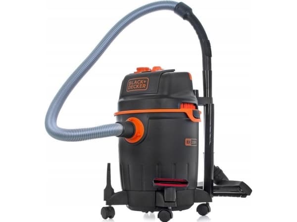 Black & Decker BXVC20PTE, Kuiva, Musta, Oranssi, 20 L, 28 l/s, 17 kPa, 5 m