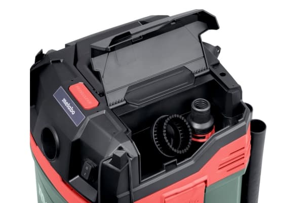 Metabo ASA 30 L PC, 1200 W, Trummdammsugare, Torr&våt, 30 l, 78 dB, Svart, Grön, Röd