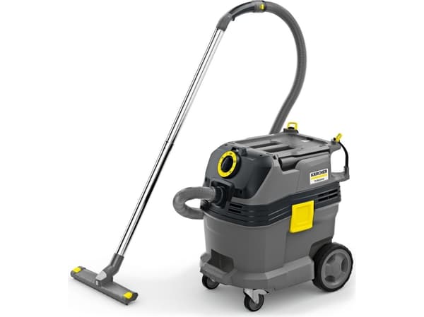 Kärcher NT 30/1 Tact L, 1380 W, 30 L, 69 dB, Musta, Harmaa, Keltainen