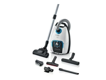 Bosch Series | 8 ProSilence BGB75XSIL - Støvsuger - kanister - pose - hvit