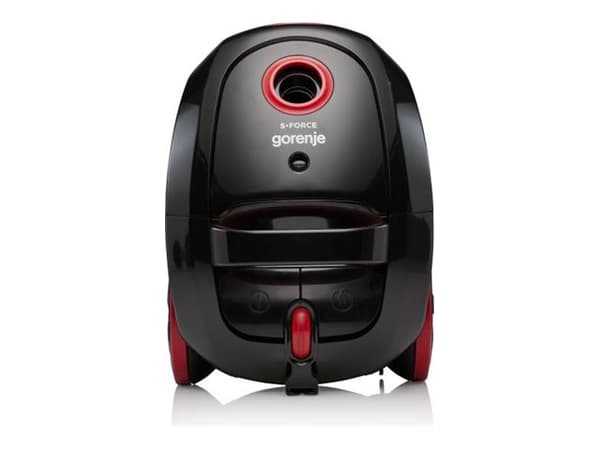 Gorenje S FORCE VCE21SFBKR - Dammsugare - med behållare - påse - svart Svart