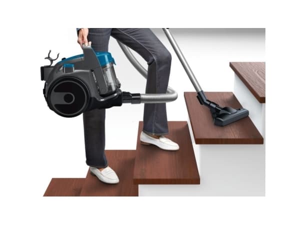 Bosch BGS05A220, 700 W, Sylinteripölynimuri, Kuiva, Pussiton, Hygieniasuodatin, Sykloninen