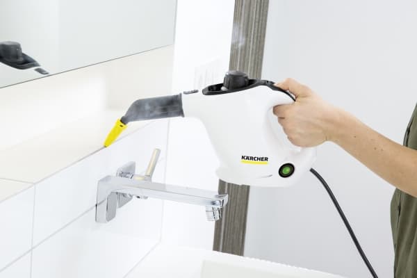 Kärcher SC 1 EasyFix, Bärbar ångtvätt, Svart, Vit, 50 cm, 100 cm, 4 m, 200 ml