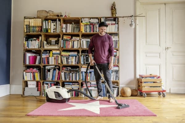Kärcher DS 6 - Dammsugare - med behållare - vattenfiltrering - vit