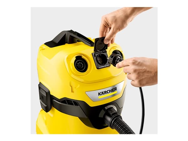 Kärcher WD 4 P V-20/5/22 - Dammsugare - med behållare - med/utan påse - gul