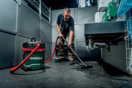 Metabo AS 36-18 L 30 PC CC Akkusauger Krt., Tørr & våt, Sort, Grønn, Rød, Fleece, L, Knapper, 30 l