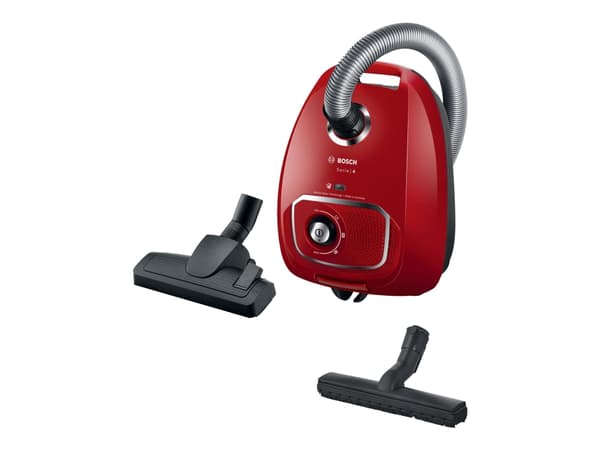 Bosch Serie 4 BGLS4X380, 600 W, Sylinteripölynimuri, Kuiva, Pölypussi, 4 L, HEPA, Hygieniasuodatin