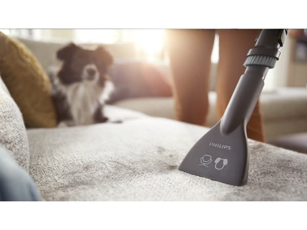 Philips 5000 Series XD5123 - Dammsugare - med behållare - påse - 900 W - svart