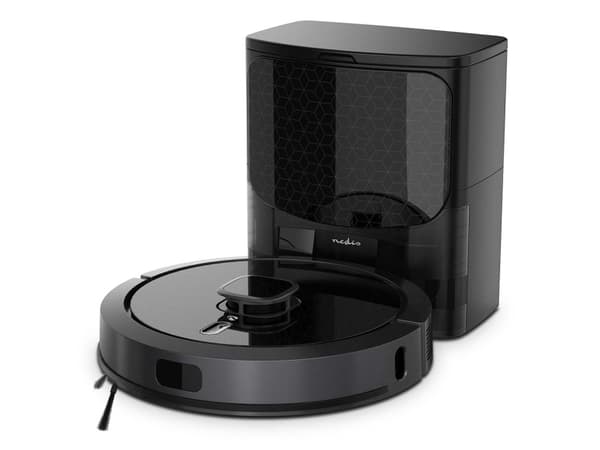 Nedis SmartLife robotstøvsuger lasernavigasjon | Wi-Fi | Kapasitet oppsamlingsbeholder: 0,6 l | Automatisk lasting | Maksimal driftstid: 240 min |