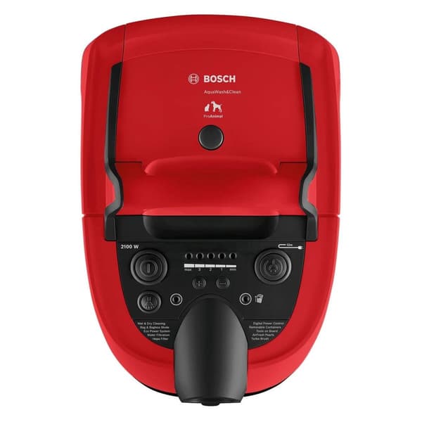 Støvsuger BOSCH BWD421PET Sort Rød Sort/Rød