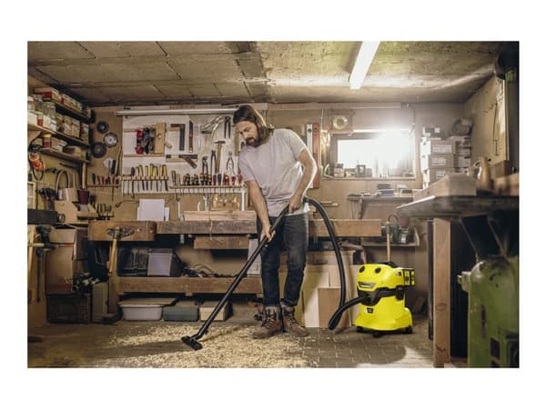 Kärcher Home &amp; Garden WD 4-18 Dual V-20/22 1.628-600.0 Johdoton märkä-/kuivaimuri 380 W 20 l ilman akkua, ilman laturia, johdoton