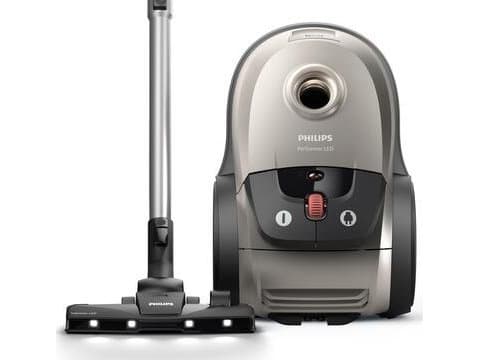 Philips XD8152 - Dammsugare - med behållare - påse - skalgrå