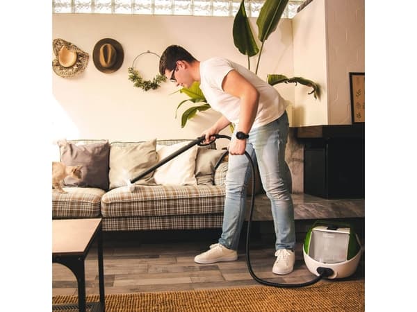 Polti Vaporetto Pro 8X Eco Plus, Dampvasker (sylinder), Sort, Grønn, Hvit, Knapper, Aluminium, 1900 W, AC