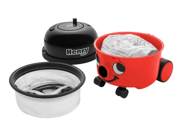 Numatic Henry Compact HVR160-11 - Dammsugare - med behållare - påse - 620 W - klassisk röd