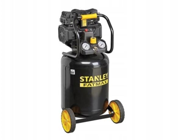 Air compressor STANLEY Fatmax Siltek TB 50 V, 1100 W, 8 bar, 160 l/min, 50 l, 59 dB(A), with wheels