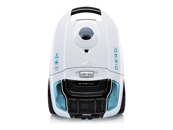 Eta Diego 5521 90000, 800 W, Torr, Utan påse, 3 l, HEPA, 73 dB Svart, Blå, Vit